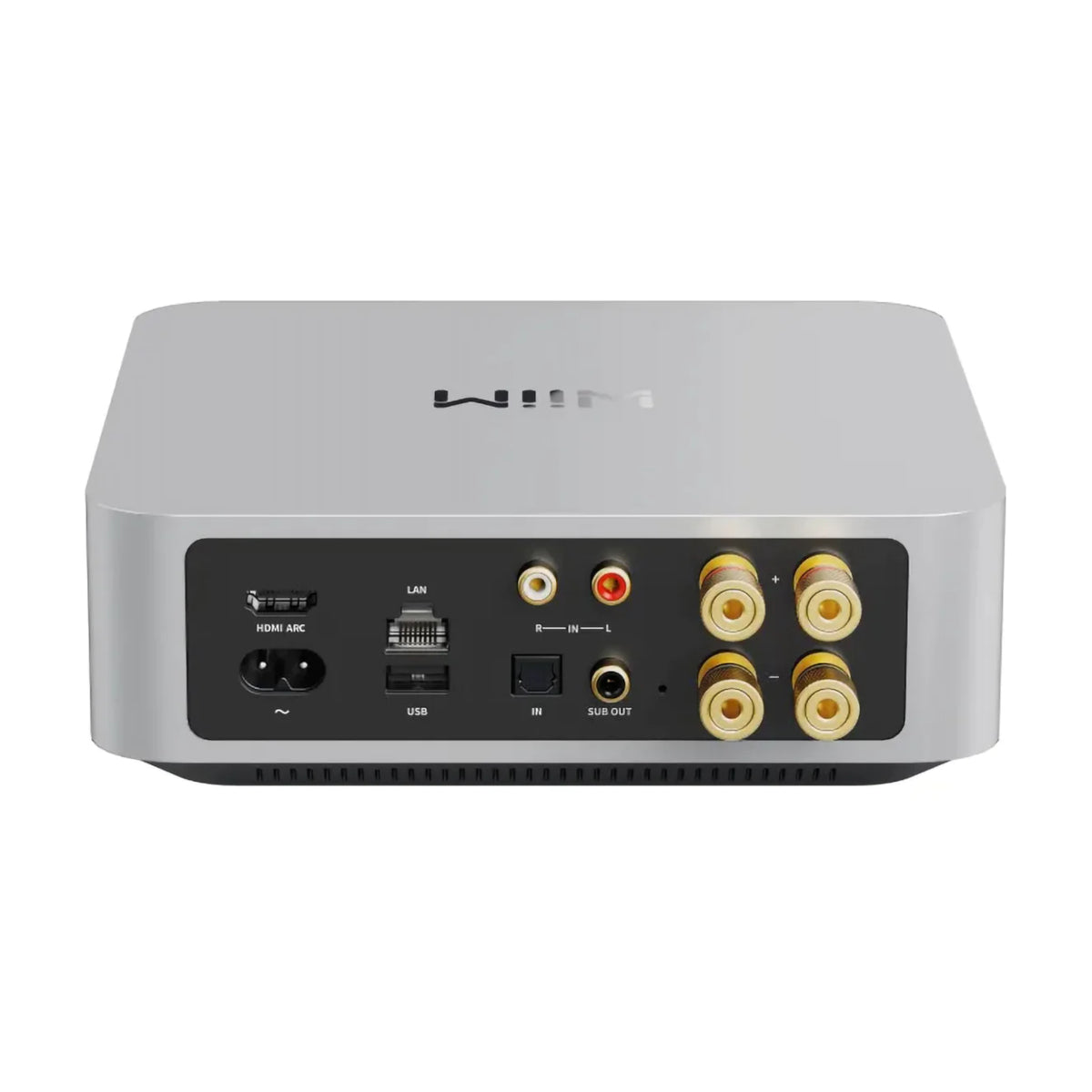 WiiM Amp Streaming Integrated Amplifier (Silver)